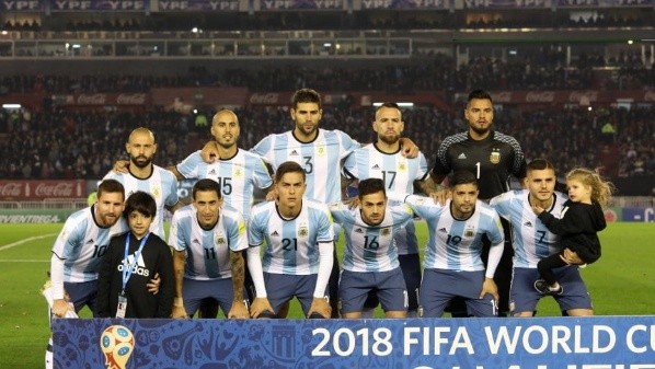 El último once de Argentina en el Monumental. (Foto: Getty).