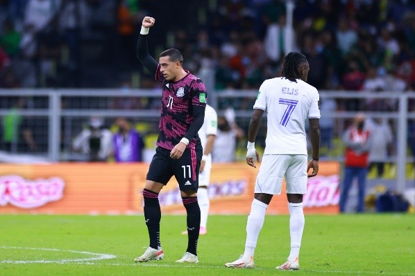 Funes Mori convirtió en la goleada de México a Honduras por 3 a 0. (Foto: Getty).