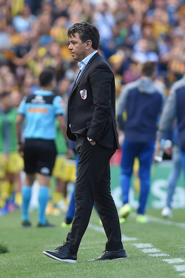 Marcelo Gallardo tomó una decisión para con el plantel tras el empate en Rosario. (Foto: Getty).