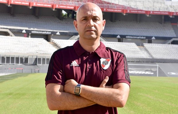 Sebastián Pait, nuevo coordinador de Fútbol Formativo de River. (Foto: Prensa River).