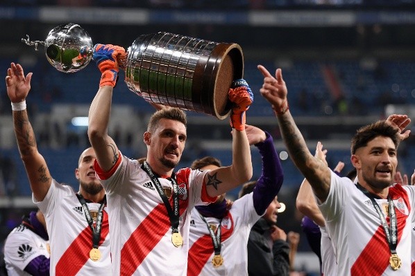 Armani recordó la final entre River y Boca de la Copa Libertadores 2018