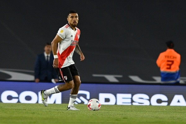 Paulo Díaz tuvo un muy buen primer tiempo ante Boca. (Foto: Prensa River).