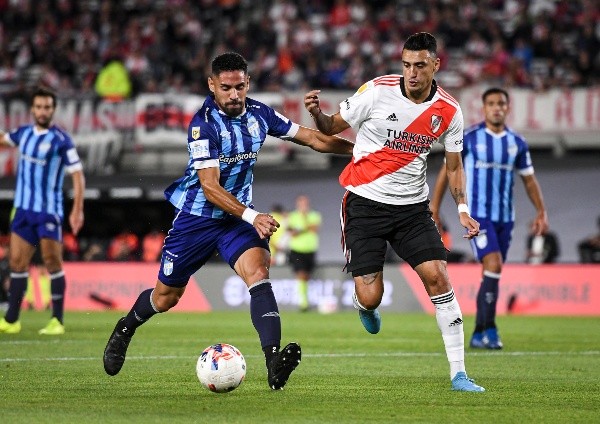 Suárez volvió a ser titular contra Atlético Tucumán. ¿Estará de arranque también el miércoles? (Foto: Getty).
