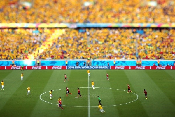 Brasil y Colombia jugaron en el Castelao por los cuartos de final del Mundial 2014. (Foto: Getty).