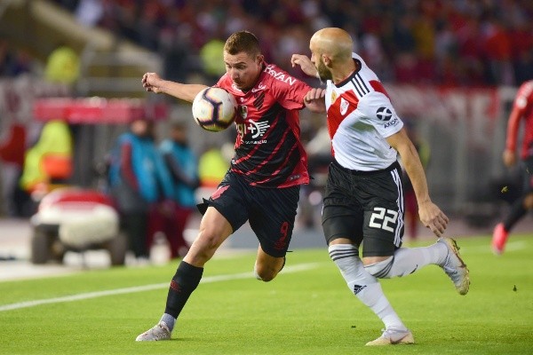 En 2019 enfrentó a River jugando para Atlético Paranaense por la Recopa Sudamericana. (Foto: Getty).