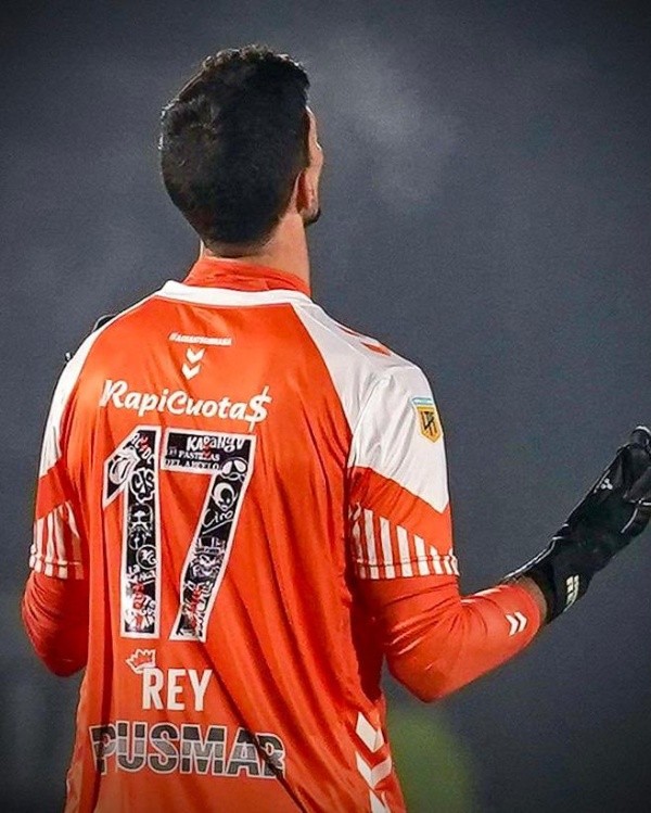 Rodrigo Rey ataja en Gimnasia desde 2021. (Foto: Prensa Gimnasia).