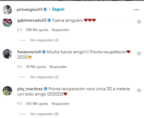 La divertida respuesta del Pity Martínez.