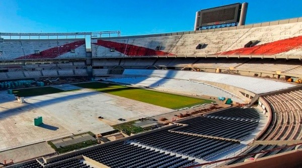 El Millonario inaugurará las nuevas tribunas inferiores (Foto: LPM)