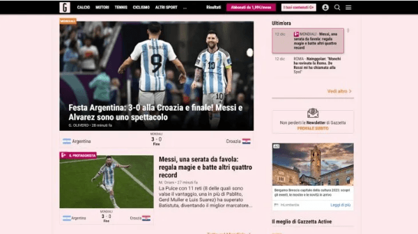 &quot;Fiesta Argentina: ¡3 a 0 contra Croacia y a la final! Messi y Alvarez son un espectáculo&quot;