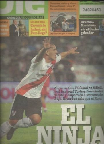 La tapa del Diario Olé el día que Gustavo Fernández le marcó a Independiente.