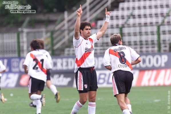 El colombiano fue goleador del Clausura 2000 que ganó River (Foto: La Página Millonaria).