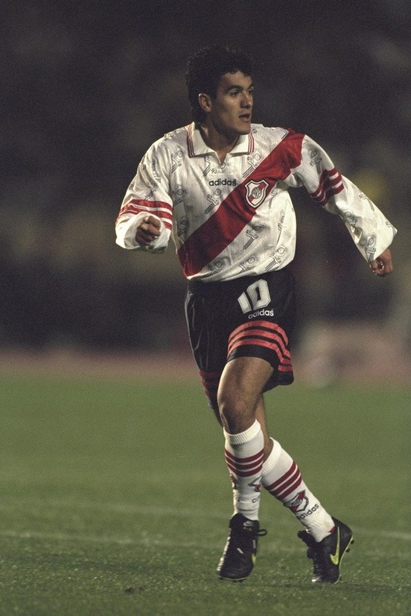 Ortega en acción en la final de la Copa Intercontinental 1996 (Foto: Getty)