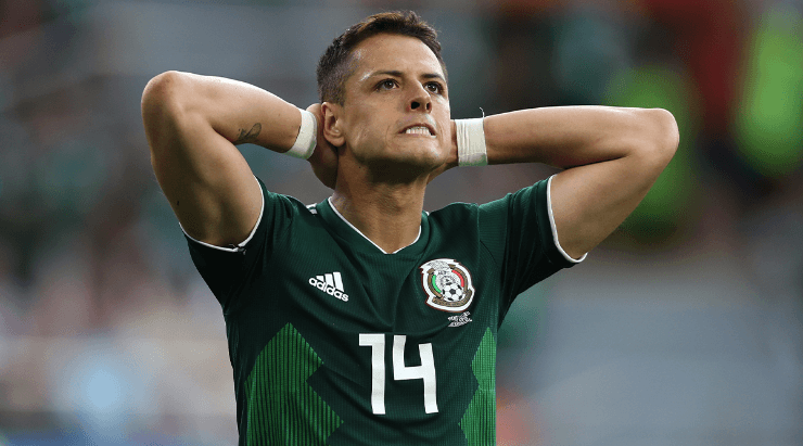 Chicharito Hernández con México | Getty