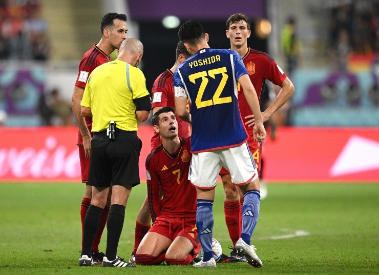 Japón se carga de faltas: ya tiene tres amonestados (Getty Images)