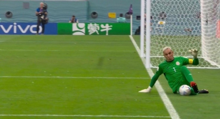 Karen Díaz y su error con Keylor Navas