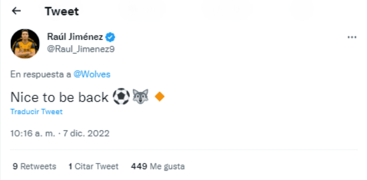 ¿Raúl Jiménez se aleja del América?