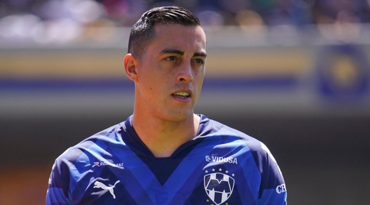 Ciudad de Mexico, 31 de julio de 2022. Rogelio Funes Mori, durante el partido de la jornada 6 del torneo Apertura 2022 de la Liga BBVA MX, entre los Pumas de la UNAM y los Rayados de Monterrey, celebrado en el estadio Olímpico Universitario. Foto: Imago7/ Rafael Vadillo