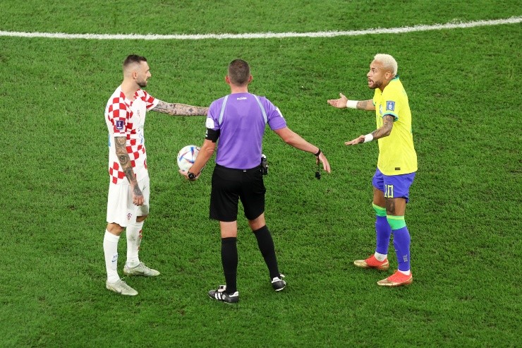 Croacia jugó muy bien y Brasil no fluye (Getty Images)