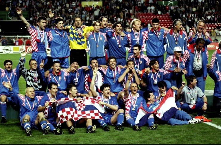 Croacia se subió al podio en 1998 (Getty Images)