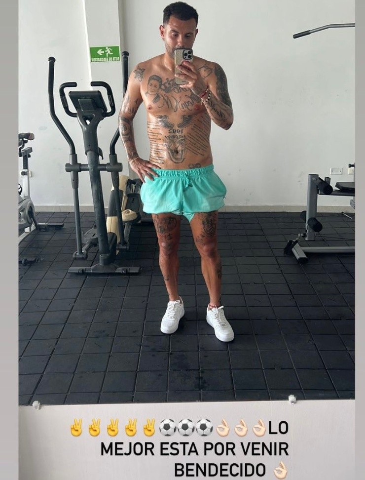 Nueva forma física de Edwin Cardona | Instagram
