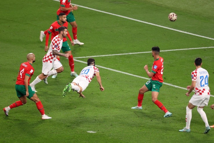 Gvardiol y un golazo para adelantar a Croacia (Getty Images)