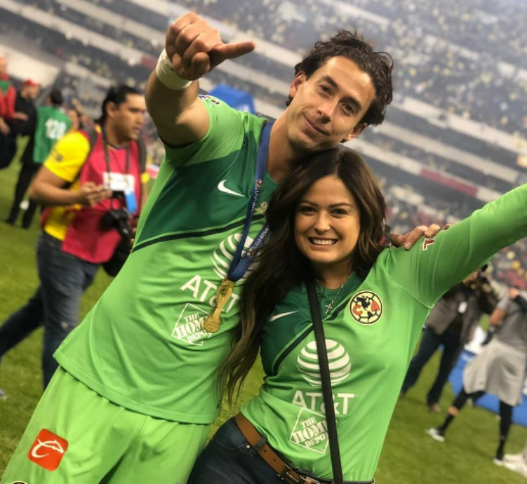 Oscar Jiménez y Mariana Echeverría