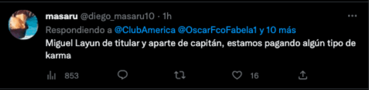 Críticas a Layún | Twitter