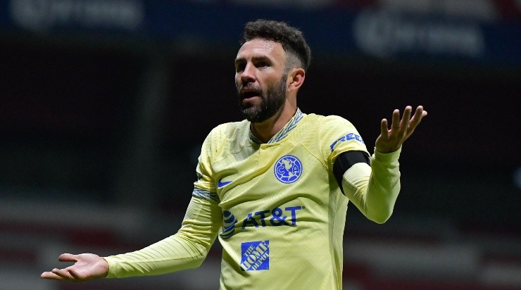 Toluca, Estado de Mexico, 27 de diciembre de 2022. Miguel Layún , durante el partido del grupo A de la Copa Sky 2022 entre la Máquina Celeste de Cruz Azul y las Águilad del America, celebrado en el Estadio Nemesio Diez. Foto: Imago7/ Arturo Hernández