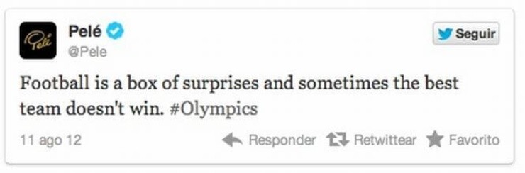 El recordado tweet de Pelé | Twitter