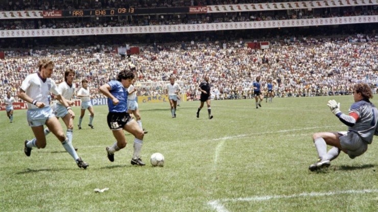 Maradona y el Gol del Siglo a Inglaterra en México 86