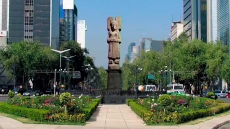 “La Joven de Amajac”, la escultura que sustituirá a Cristóbal Colón en Paseo de la Reforma