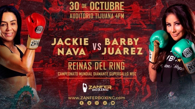 Jackie Nava vs Barby Juárez: Fecha, hora y canal para ver la pelea por el título mundial diamante de peso súper gallo del CMB