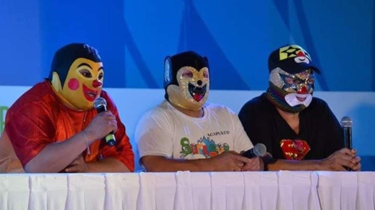 El Trío Fantasía previo a una presentación en Cancún durante 2017. (Foto: Bolavip)