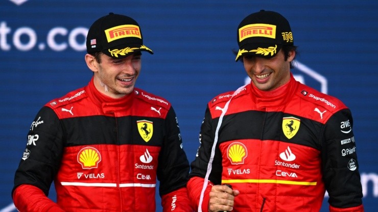 Charles Leclerc y Carlos Sainz se preparan para el Gran Premio de Barcelona.