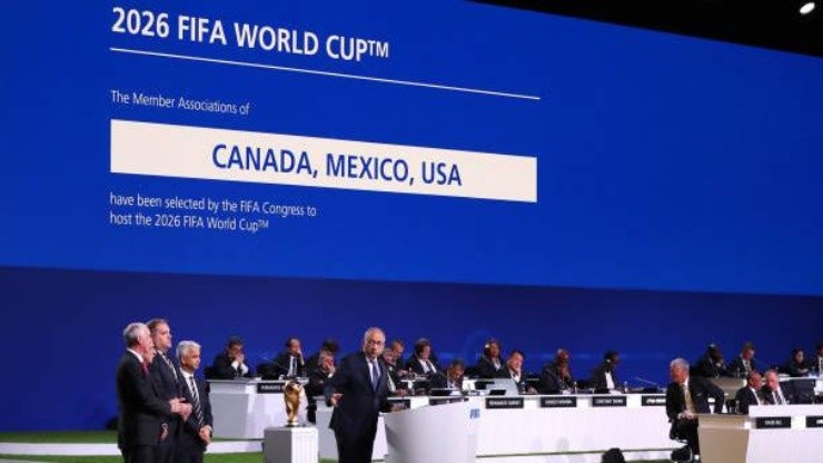 La elección de la triple candidatura para el Mundial de 2026 en el 68 Congreso de la FIFA.