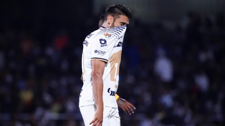 Toto Salvio, baja en el juego de Pumas ante Tigres