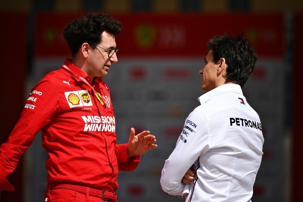 Toto Wolff no quiere a Mattia Binotto en Mercedes (Getty Images)
