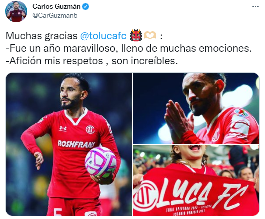 Twitter @CarGuzmán5