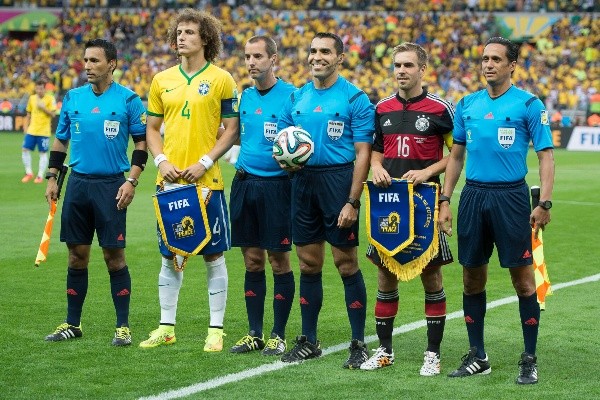 La foto antes de la desgracia brasileña (Imago)