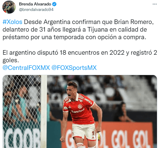 Twitter @FoxSportsMX