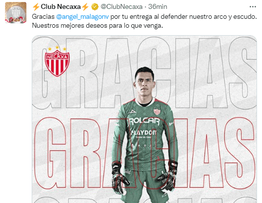 Los Rayos despidieron a Malagón. @ClubNecaxa