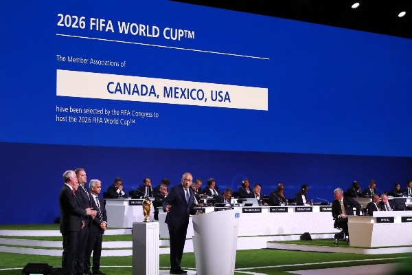 México, Estados Unidos y Canadá serán las sedes de la Copa del Mundo 2026