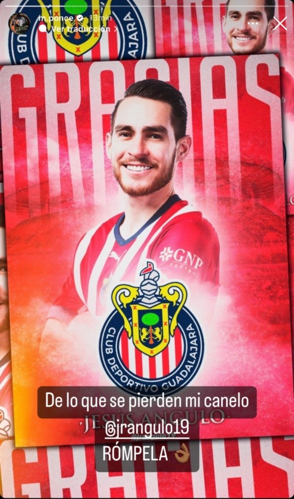 Foto: IG / Miguel Ponce