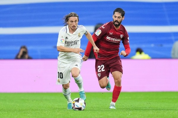 Isco, con la playera del Sevilla (Getty Images)