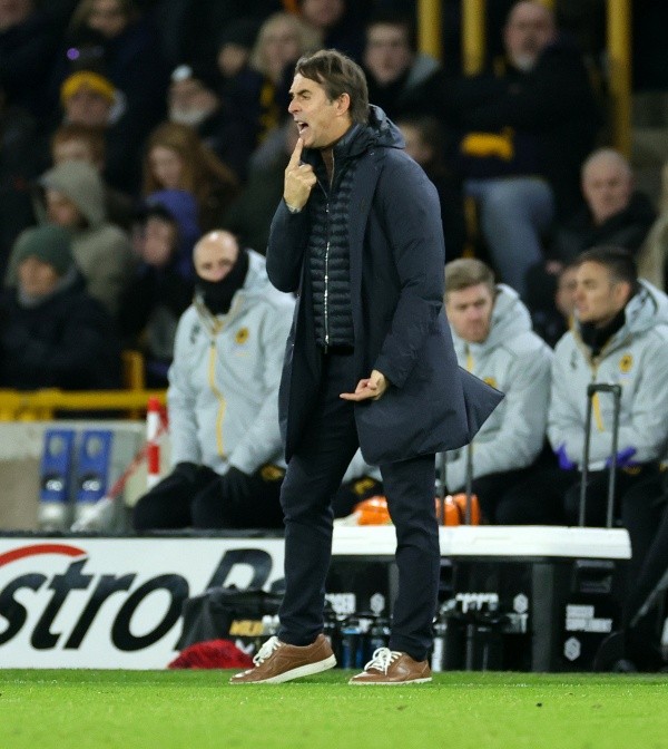 Julen Lopetegui dejó a Raúl Jiménez sentado en el banco (Getty Images)