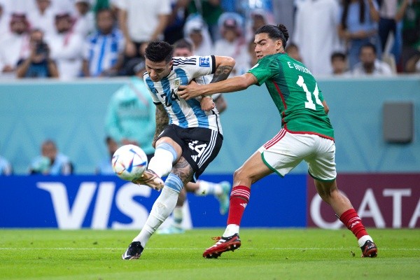 Enzo Fernández y su golazo a México (Imago 7)