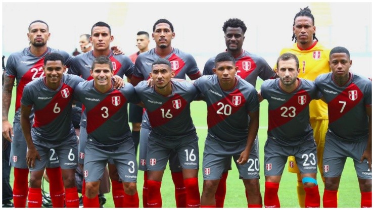 Selección Peruana en su partido ante Panamá. (Foto: Twitter Selección Peruana)