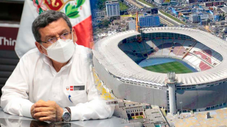 El ministro de Salud confirmó que la Selección Peruana podrá jugar en el estadio Nacional con el 50% de aforo. Foto: GLR