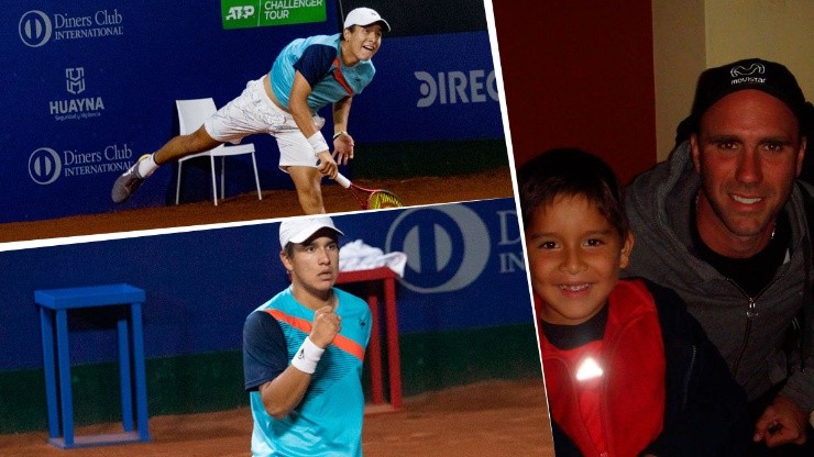 Gonzalo Bueno, la promesa del tenis peruano que ilusiona en el Directv Open Lima 2022. Foto: Igma Sports/Difusión