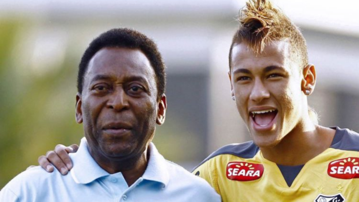 Neymar y su carta más emotiva para el Rey Pelé